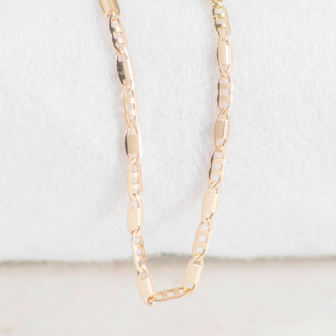 CADENA ESCALERA PLANA X ESCALERA LABERINTO 2MM-50CM