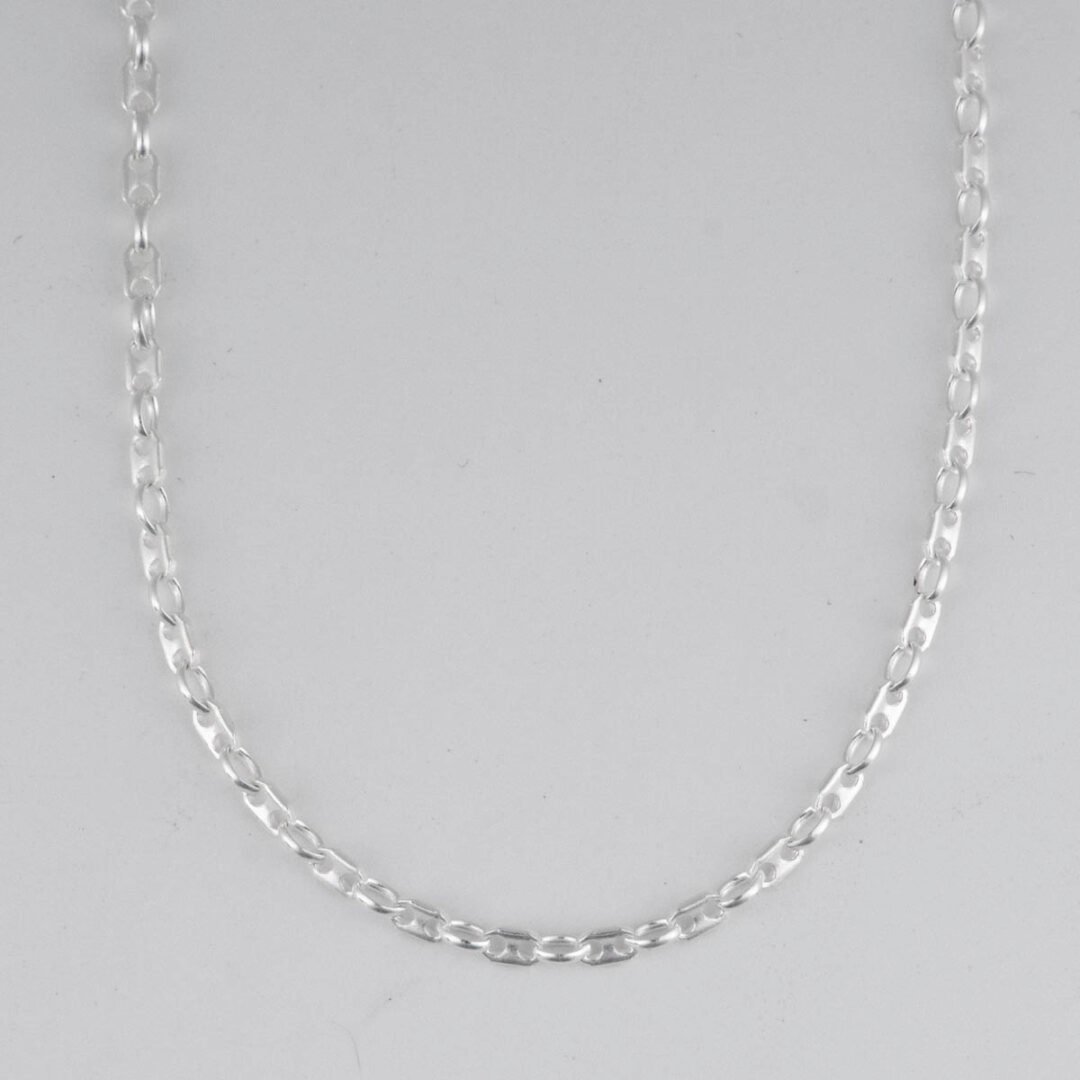 CADENA TEJIDO GUCCI RECTANGULAR 2.5MM-45CM