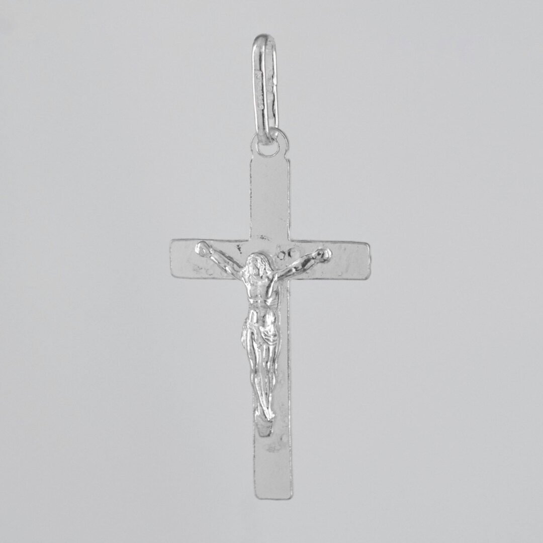 DIJE CRUZ CRISTO PLANA MEDIANA