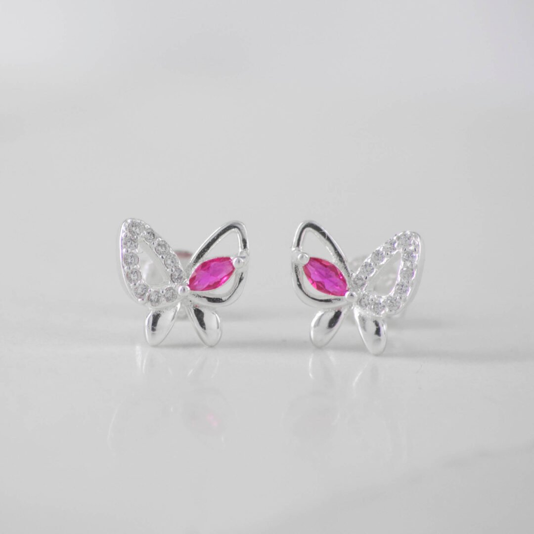 TOPO MARIPOSA MITAD CRISTAL