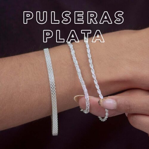 Pulseras Plata