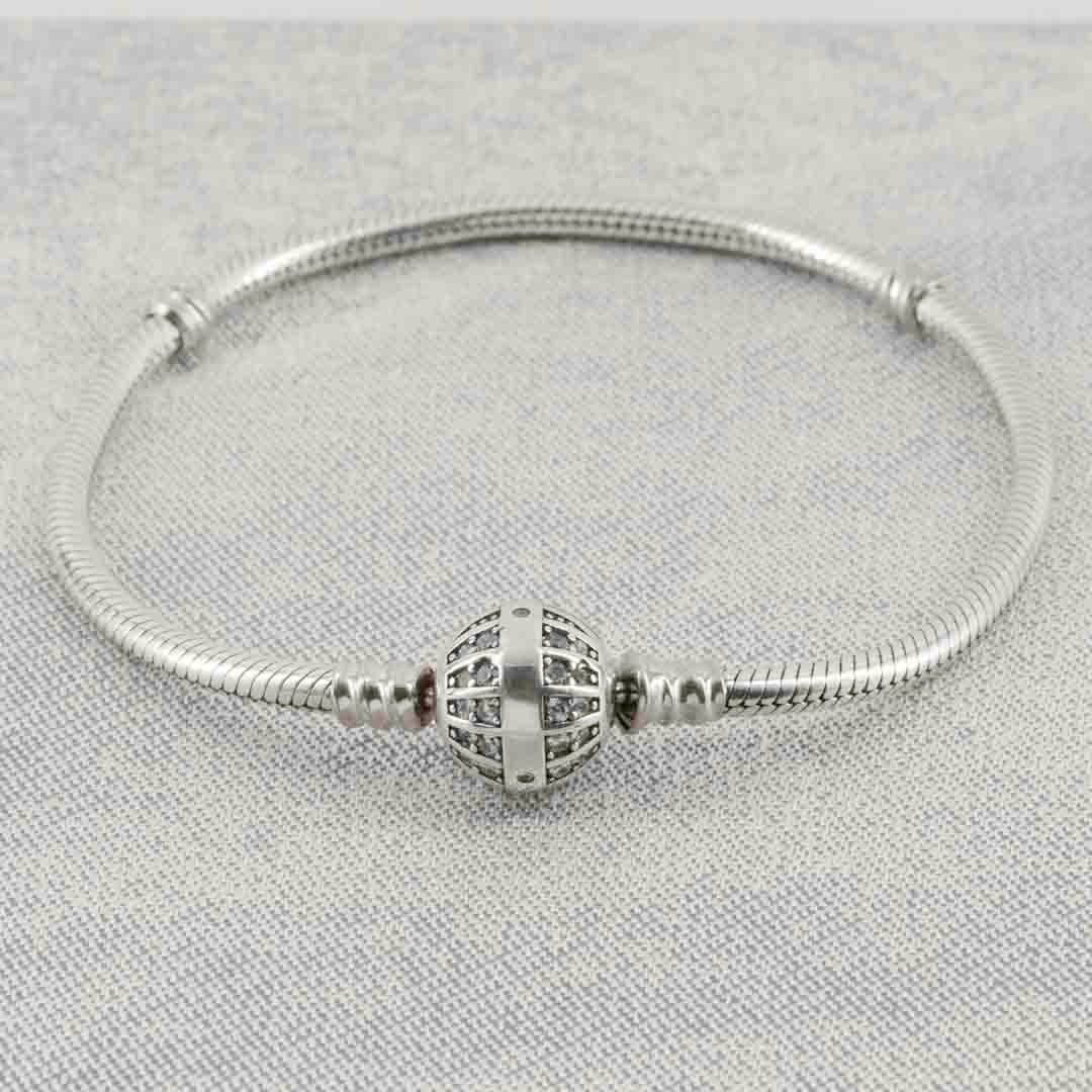 BRAZALETE PANDORA CIRCULO CIRCONES