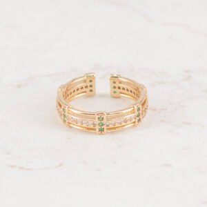 AN295-ANILLO-VERONA-3-CARRILES-CHISPAS-ESMERALDA.jpg ANILLO VERONA 3 CARRILES CHISPAS ESMERALDA