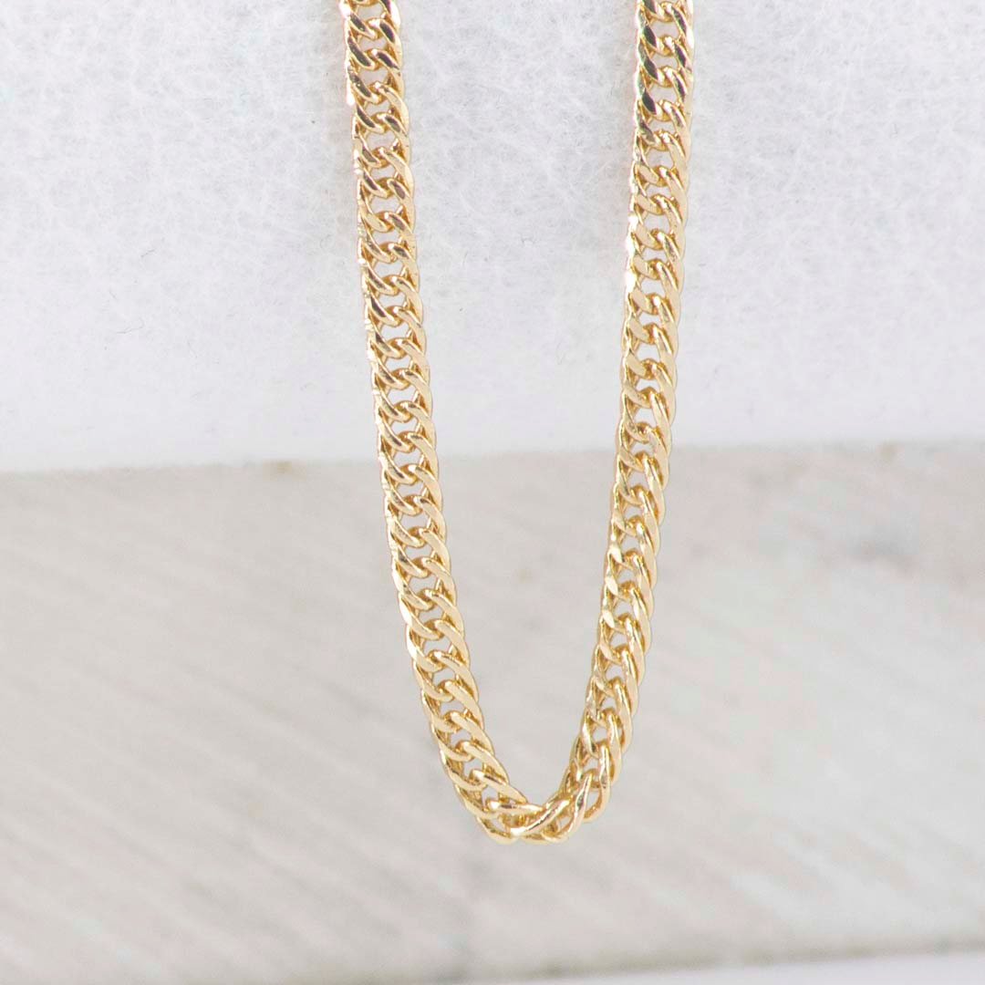 CADENA CUBANA CONTINUA 2MM-45CM