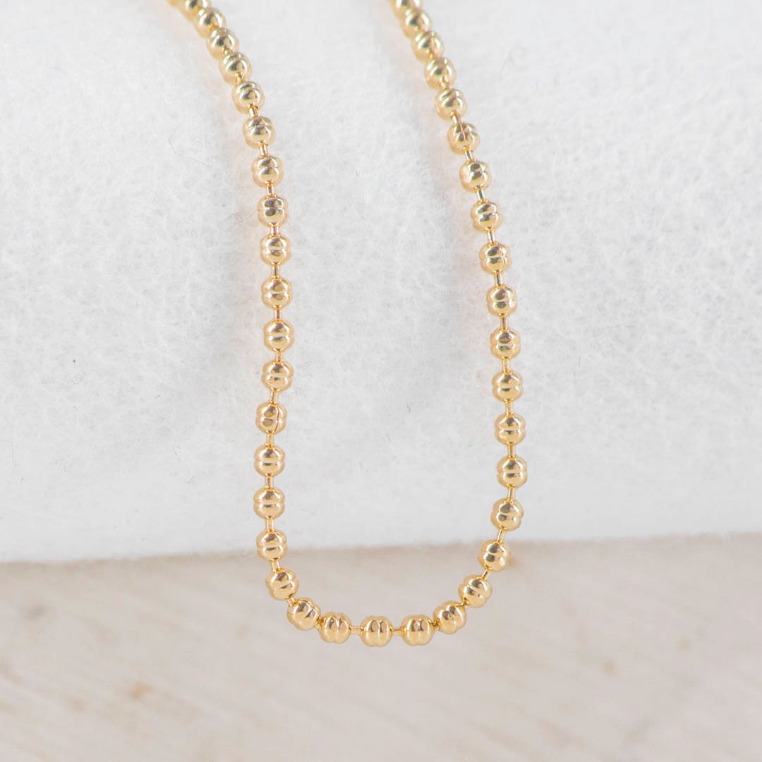 CADENA MILITAR RAYADA 1.5MM-50CM