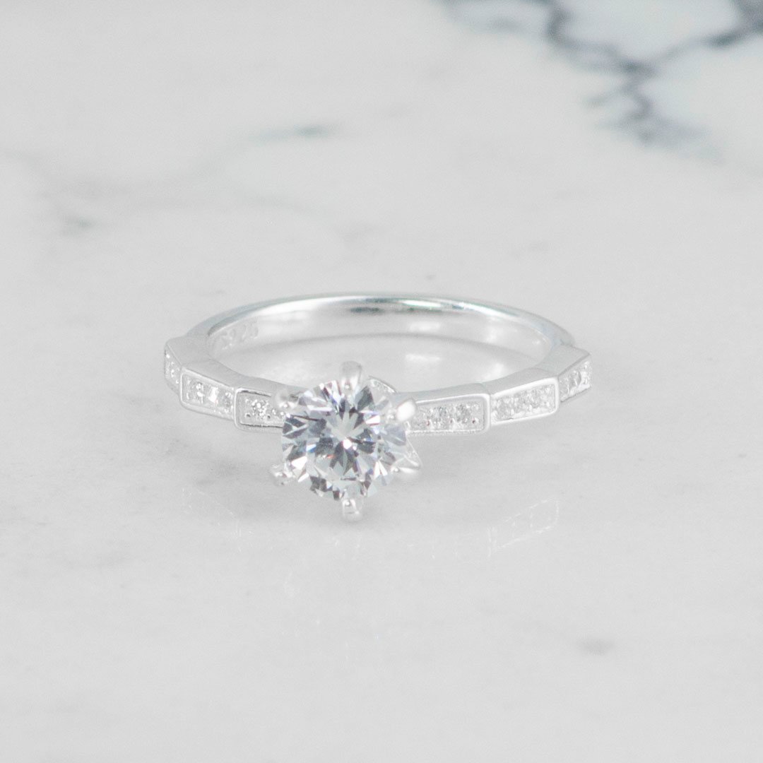 ANILLO ALICIA 6 PUNTAS