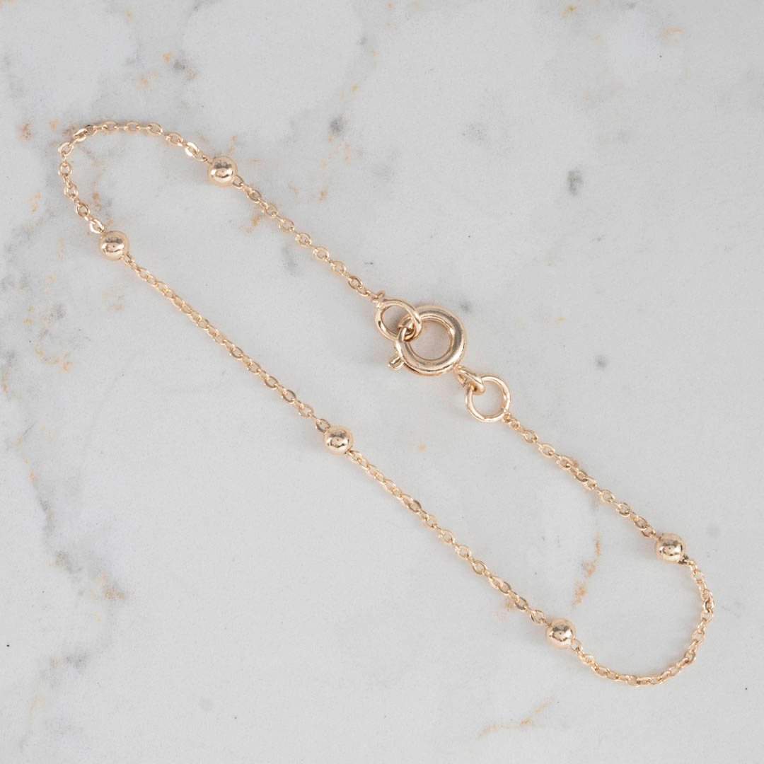 PULSERA JUEGO BOLITAS 2.5MM