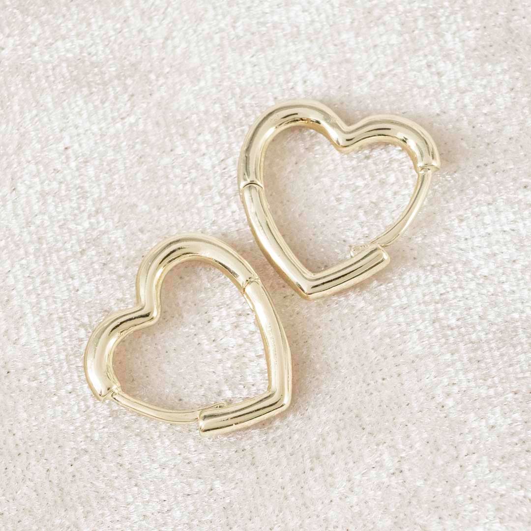 Candonga Corazón Liso 13.5mm