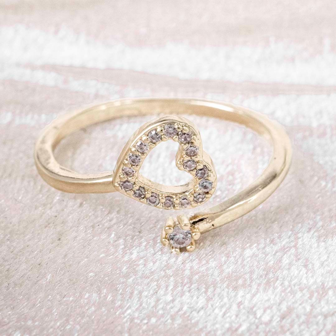 Anillo Corazón Circones