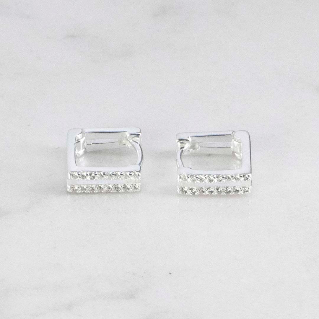 CANDONGA CUADRADA CIRCONES 2 LINEAS 10MM